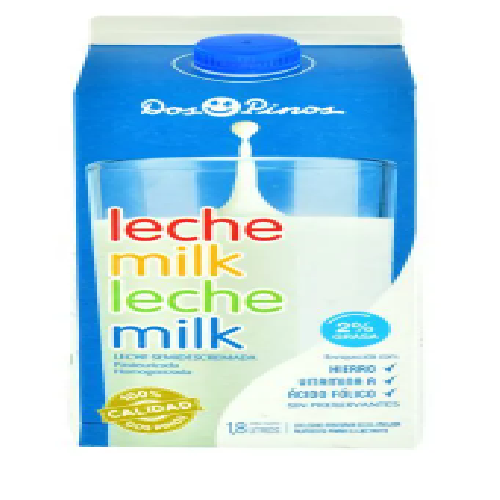 Leche Semidescremada Dos Pinos Liquido - 1800 ml